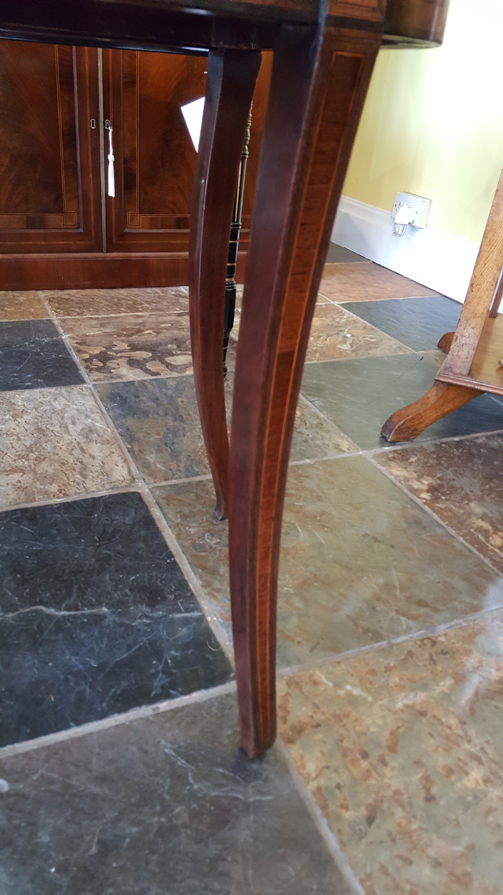 Regency Mahogany Tea Table View V