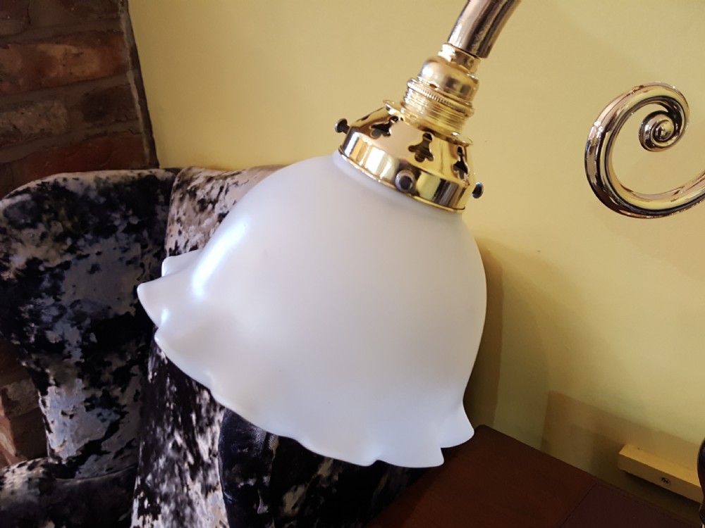 Edwardian Brass Desk Lamp View II
