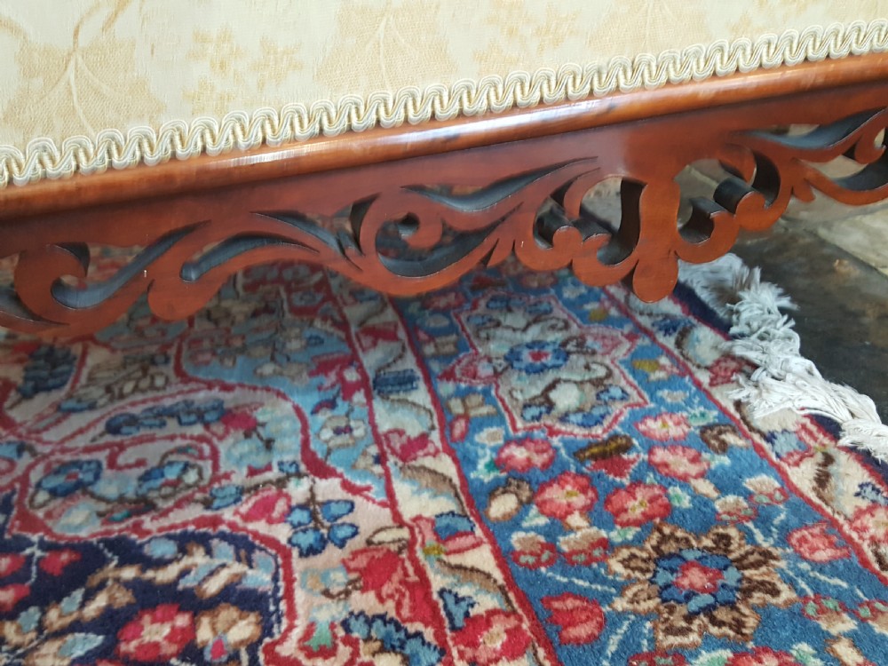 Victorian Rosewood Hearth Stool View III
