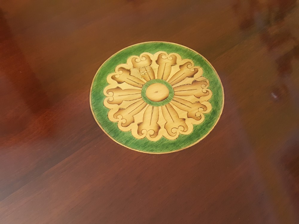Edwardian Mahogany Centre Table View III