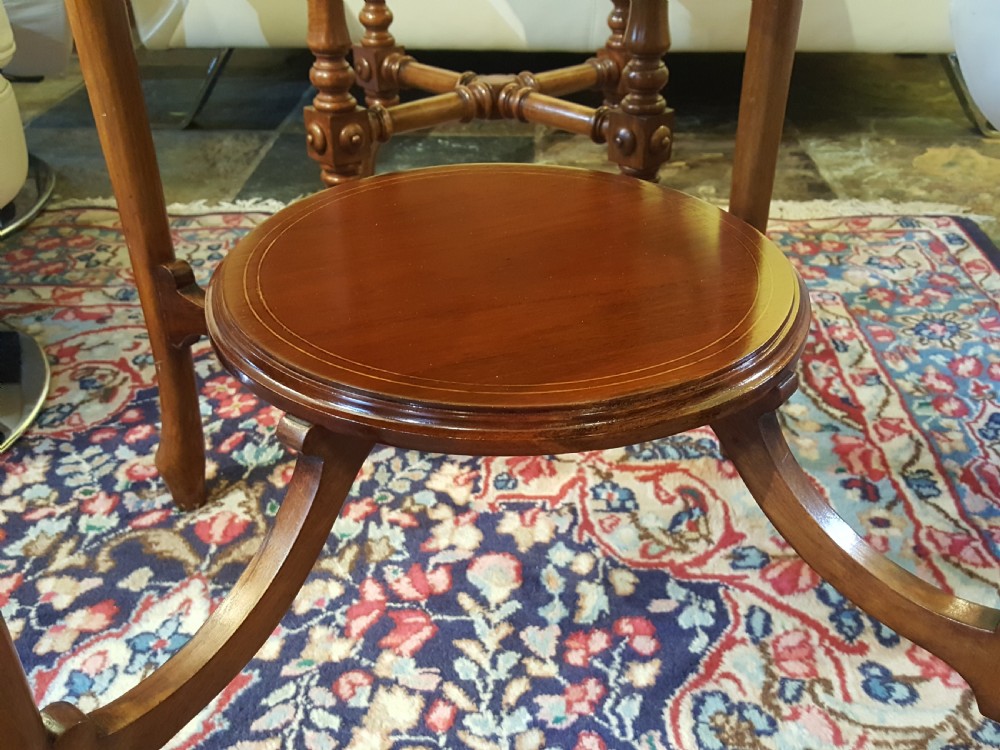 Edwardian Mahogany Centre Table View VI
