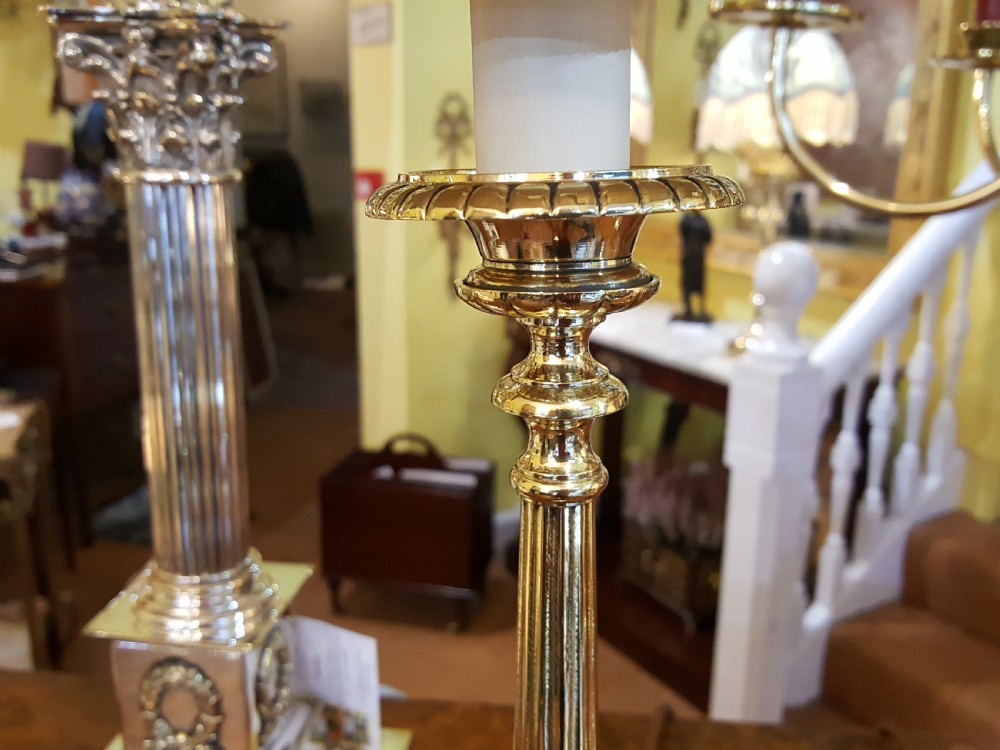 Pair of 19thC French Table Lamps View V