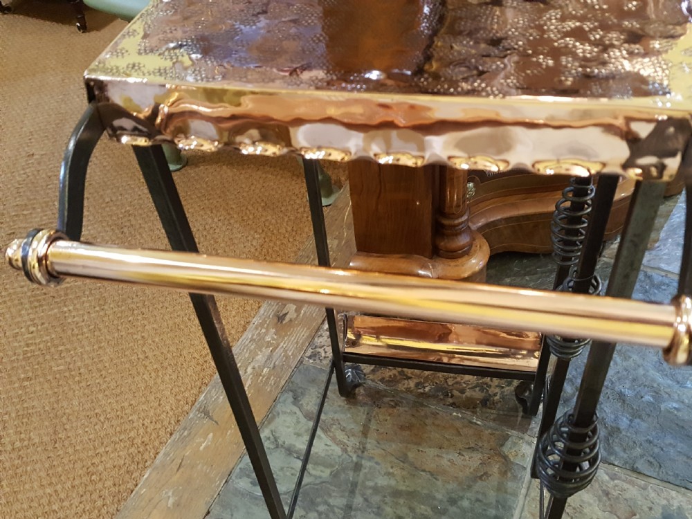 Late 19thC Aesthetic Copper Umbrella Stand  View VIII
