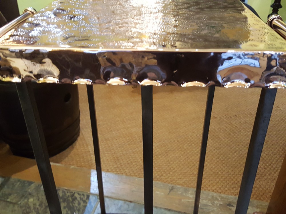 Late 19thC Aesthetic Copper Umbrella Stand  View IX