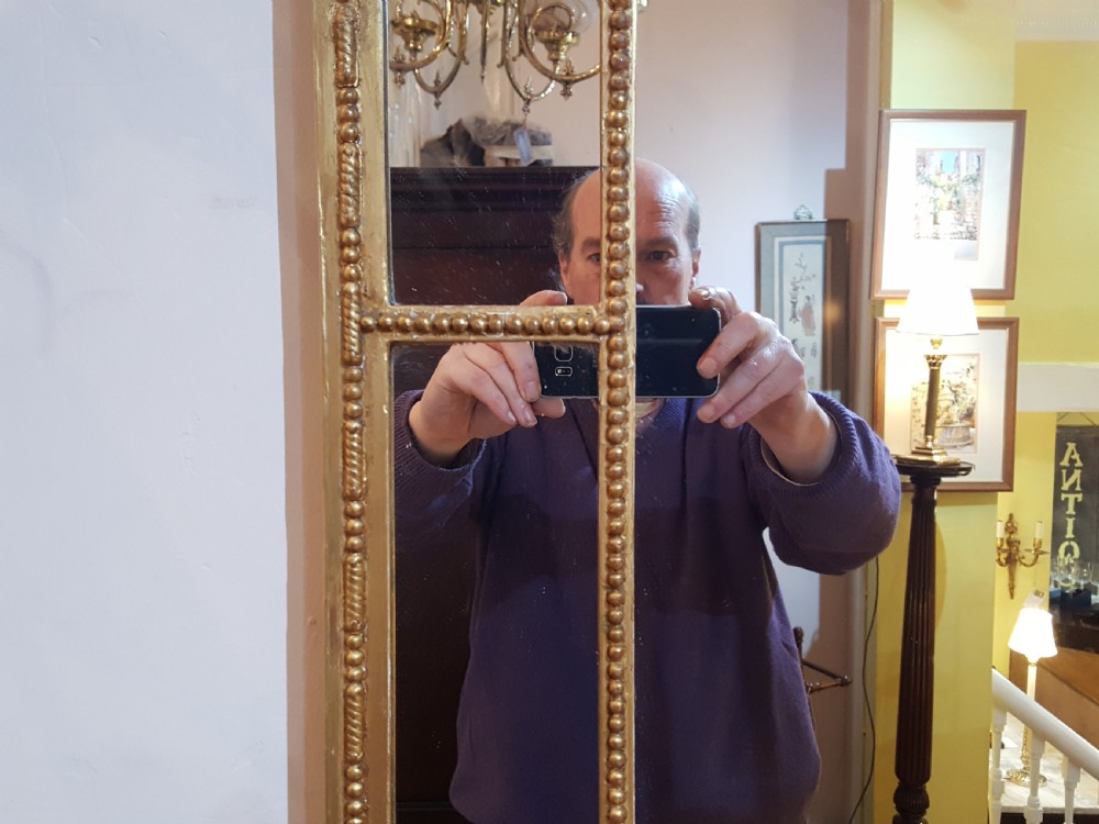 Edwardian Gilt Framed Wall Mirror View III