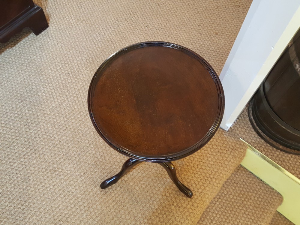 Edwardian Mahogany Lamp Table View II