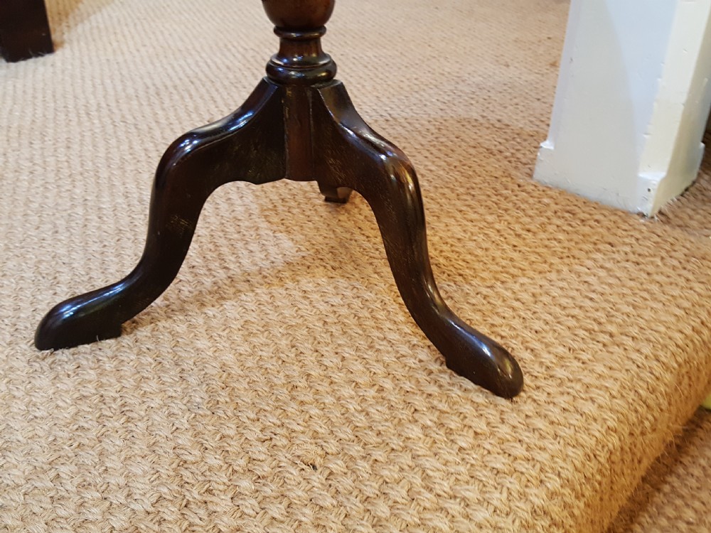 Edwardian Mahogany Lamp Table View IV