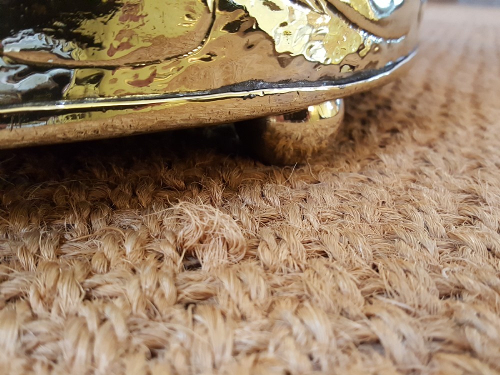 Arts & Crafts Copper and Brass Log Bin View VI