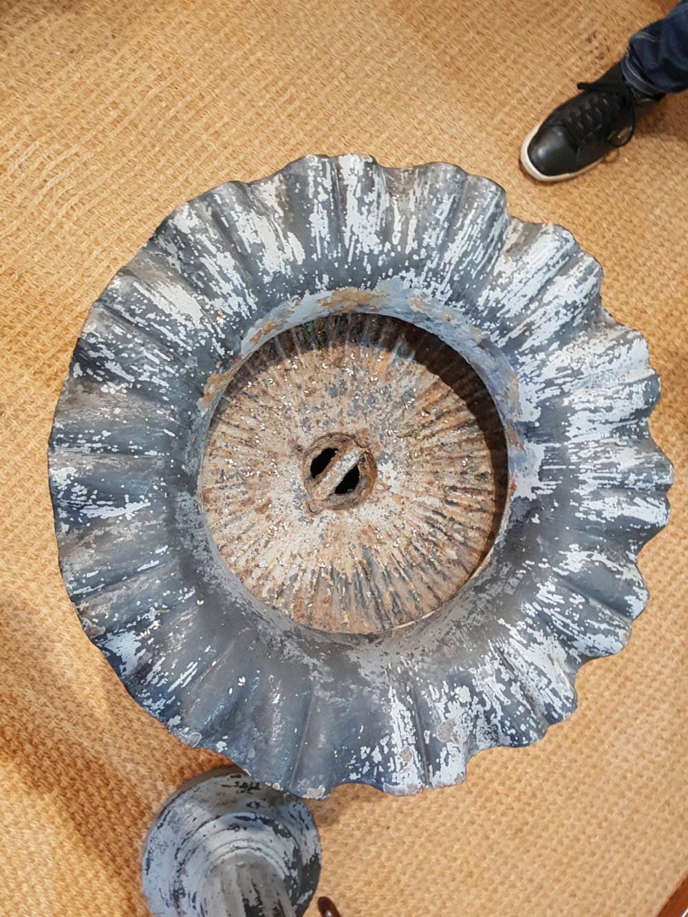 Pair of Victorian Cast Iron Planters View IV