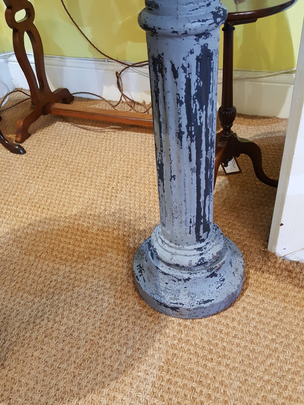 Pair of Victorian Cast Iron Planters View V