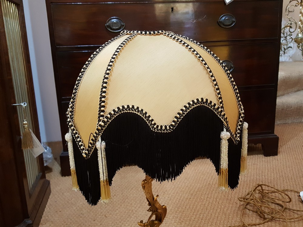 Gilt Metal Table Lamp View V