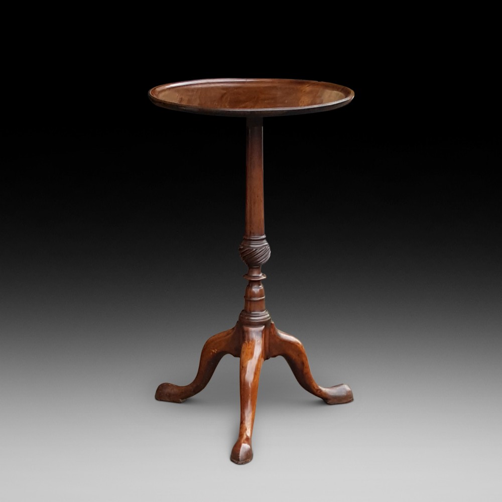 George III Mahogany Tripod Table