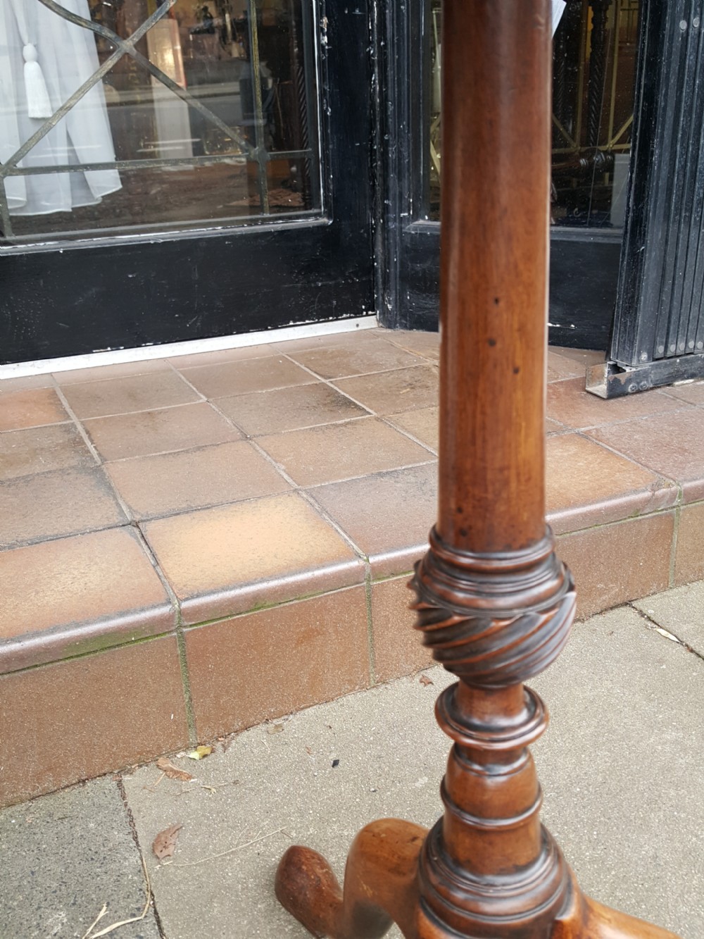 George III Mahogany Tripod Table View III