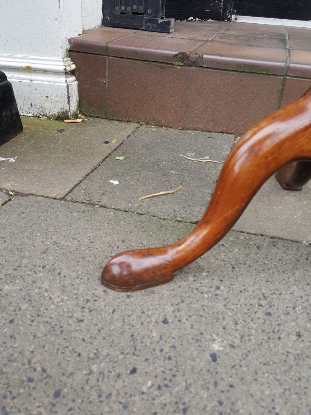 George III Mahogany Tripod Table View V