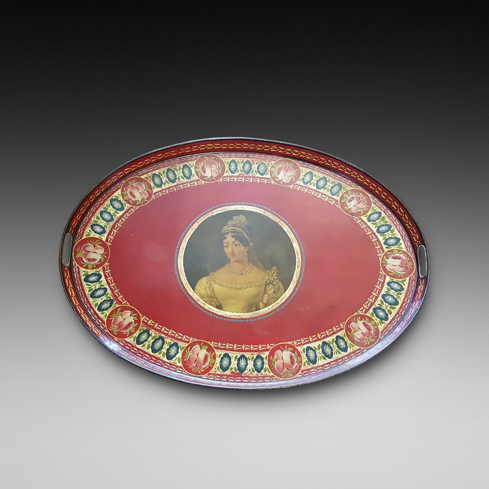 Regency Cold Toleware Tray
