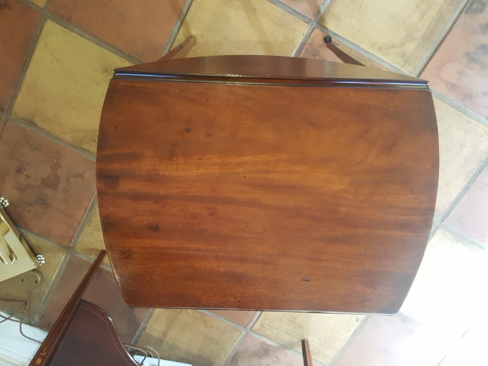 George III Mahogany Pembroke Lamp Table View II