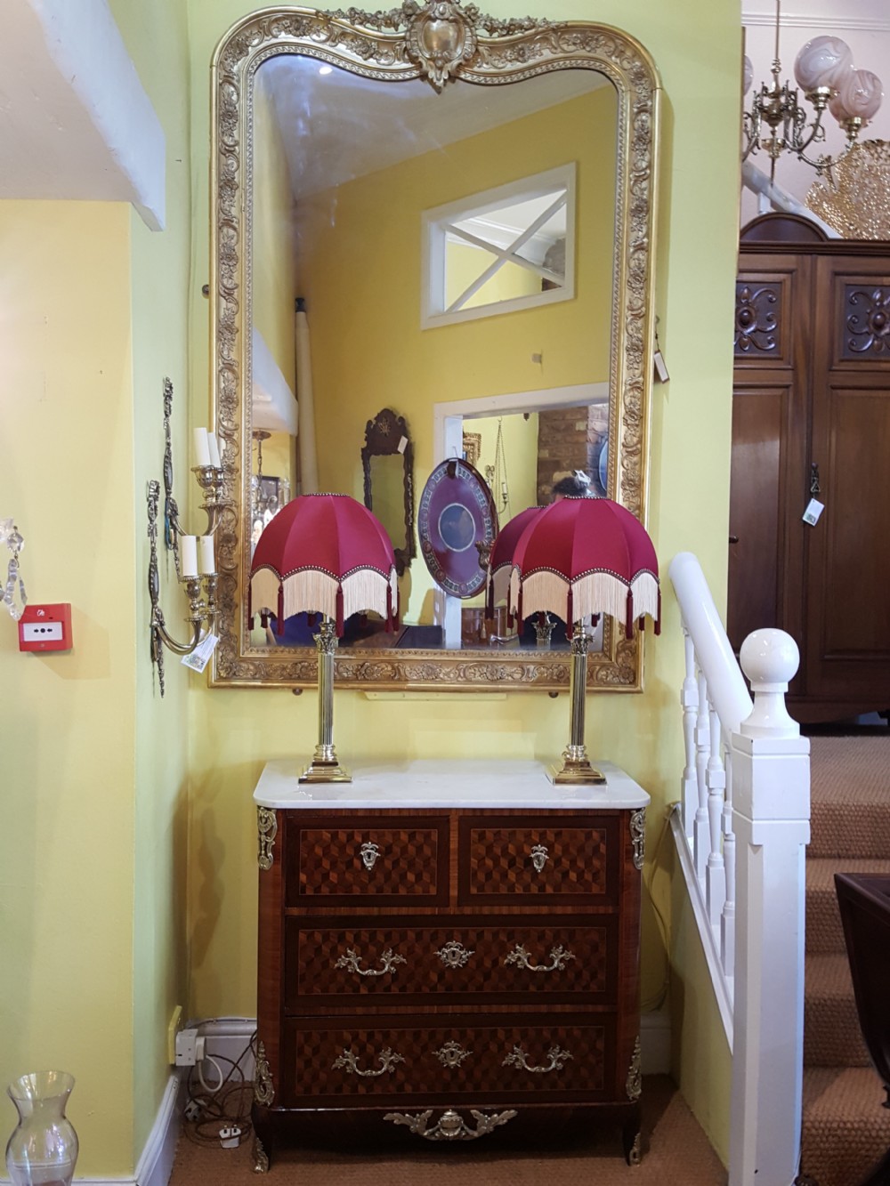 Mid 19thC French  Parquetry Commode View II