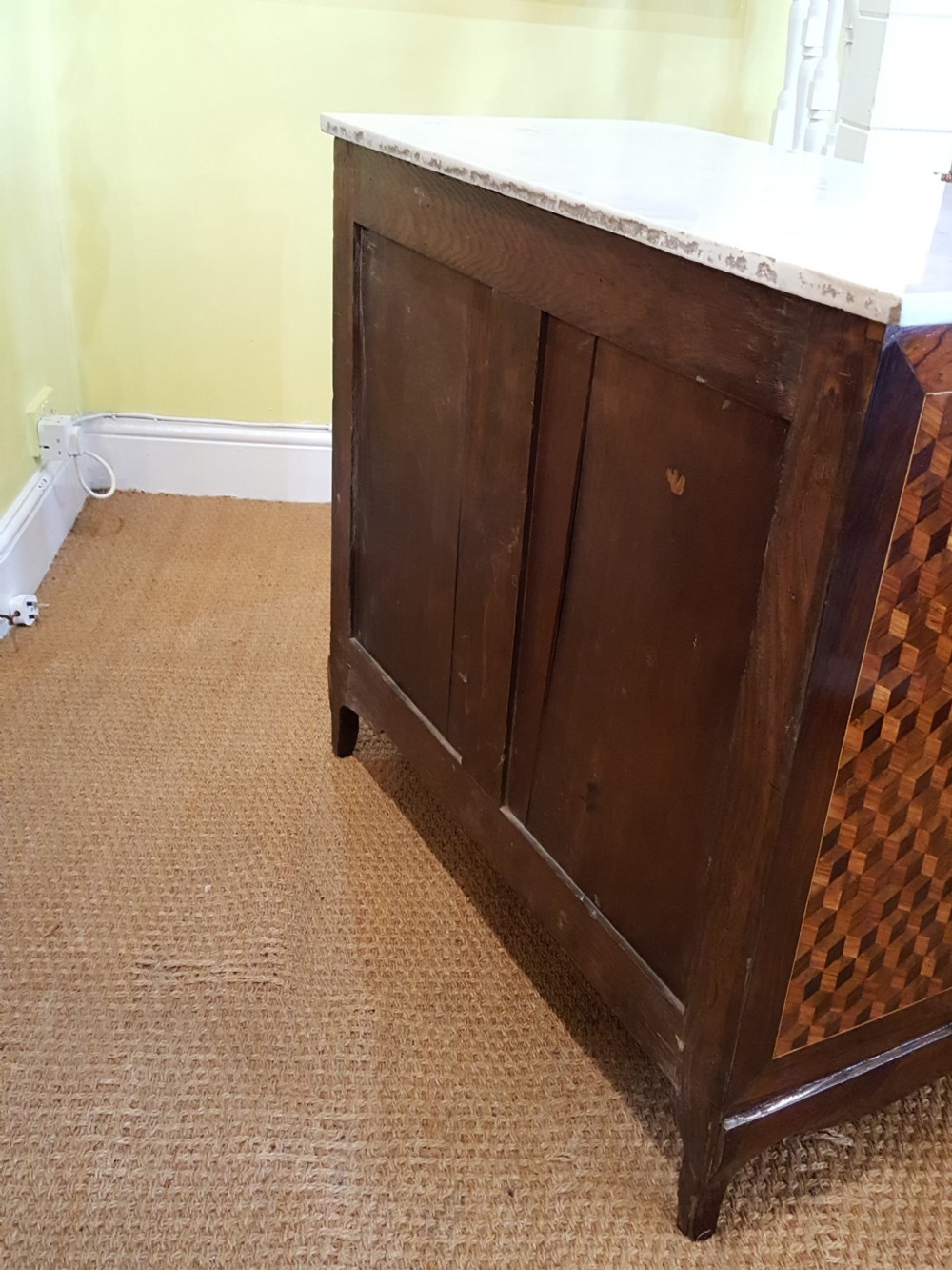 Mid 19thC French  Parquetry Commode View XI