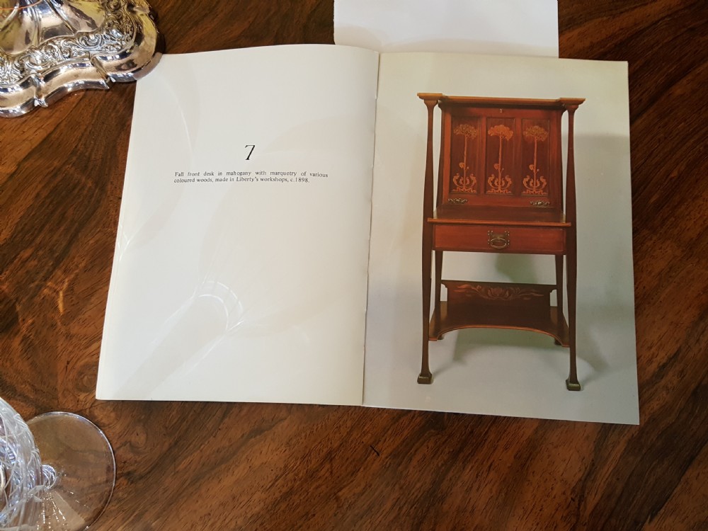 Liberty & Co Art Nouveau Mahogany Desk View II