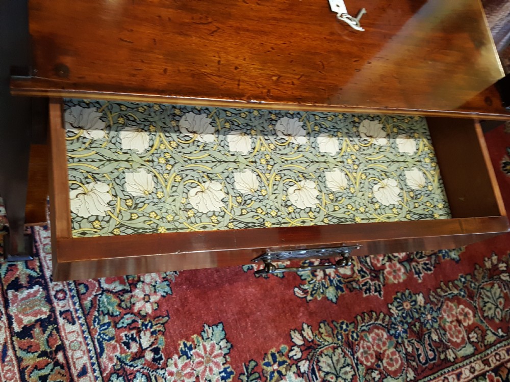 Liberty & Co Art Nouveau Mahogany Desk View XIII