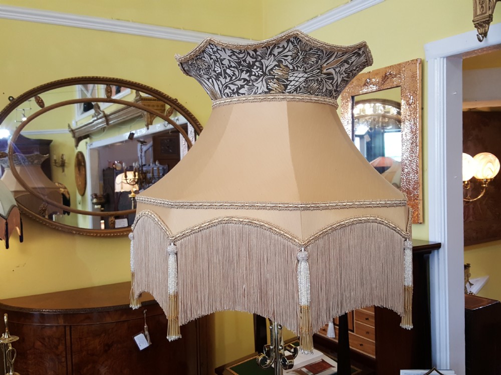 Arts and Crafts Copper and Brass Extendable Standard Lamp View VIII