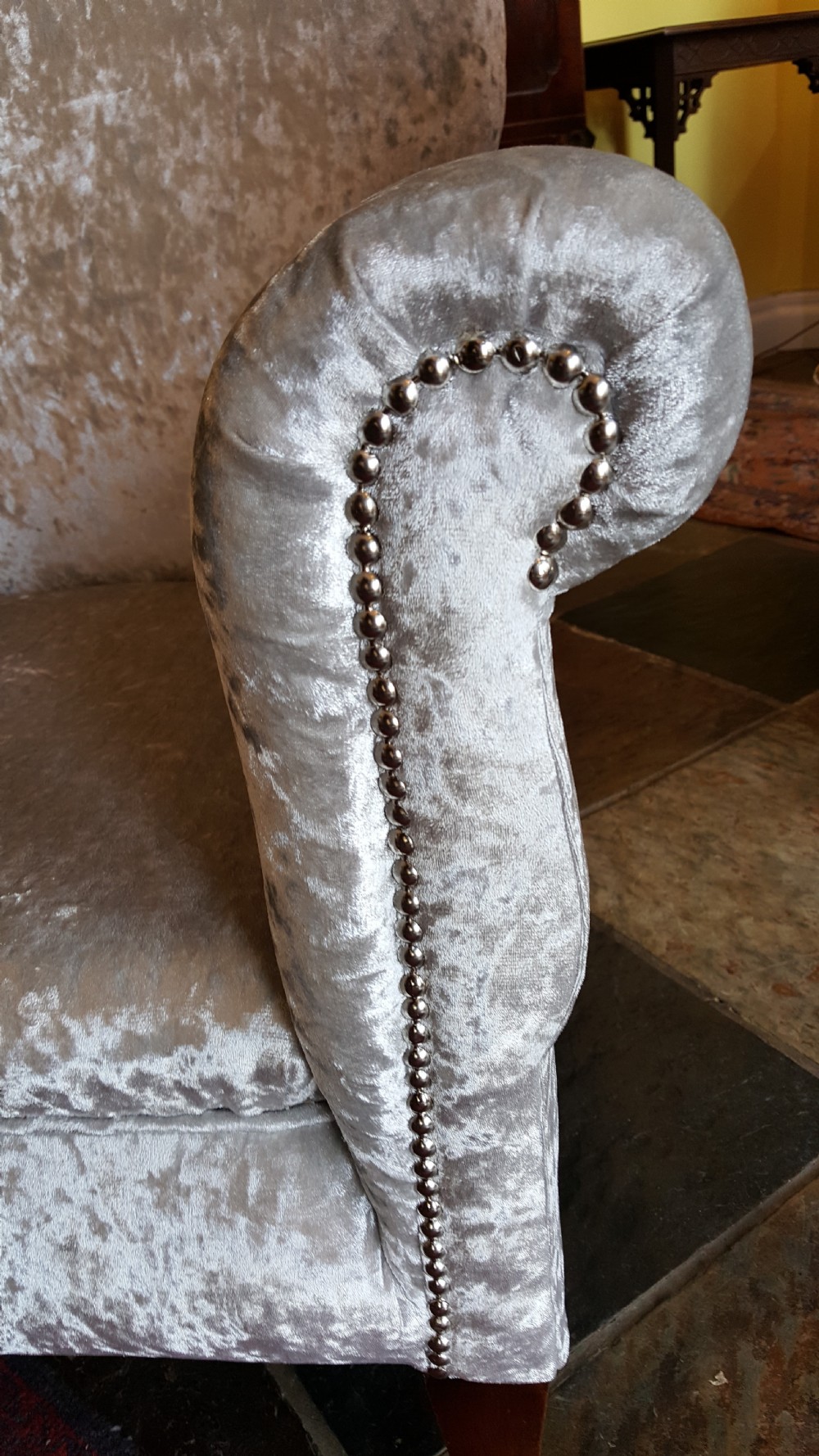 Pair of Late 19thC Mahogany Arm Chairs View II