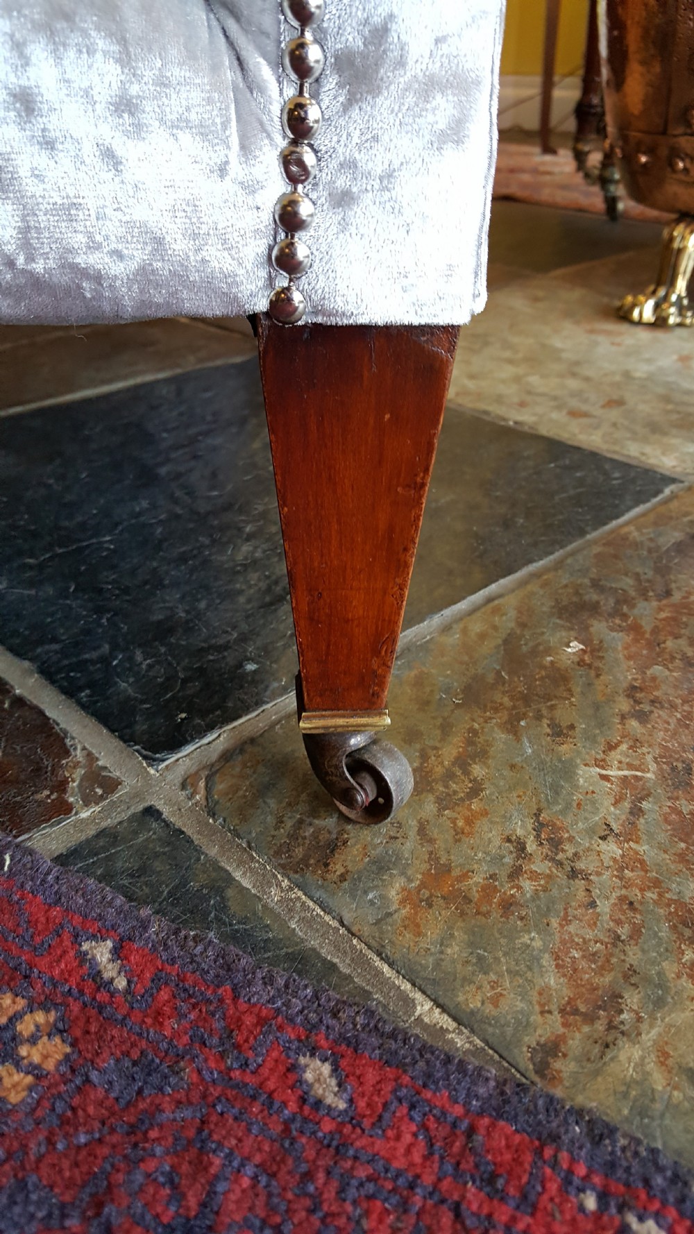 Pair of Late 19thC Mahogany Arm Chairs View III