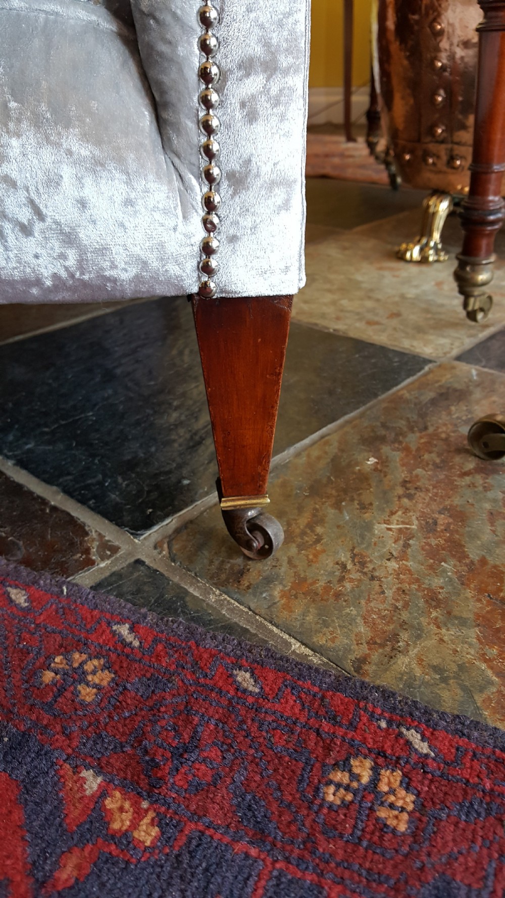 Pair of Late 19thC Mahogany Arm Chairs View IV