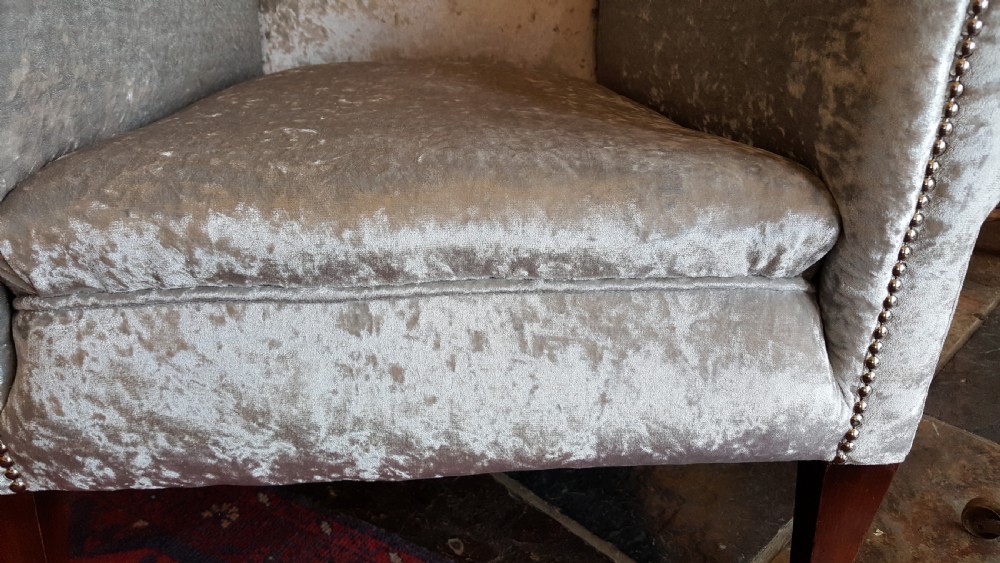 Pair of Late 19thC Mahogany Arm Chairs View V