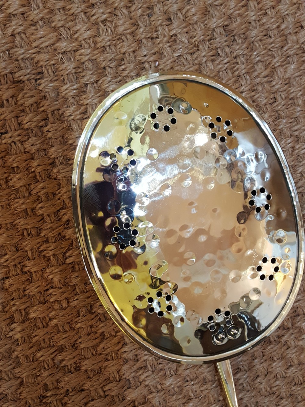 Victorian Brass Chestnut Roaster View II