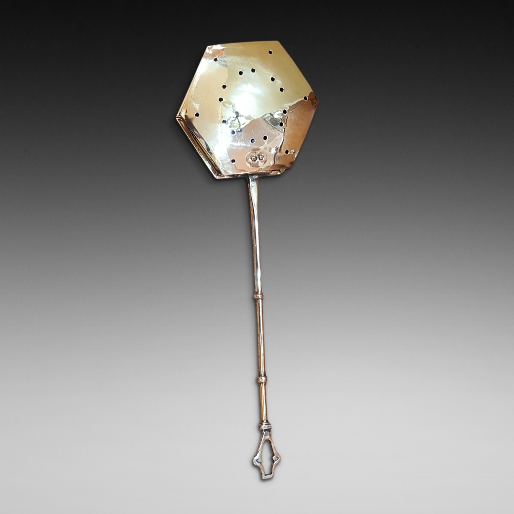 Victorian Brass Chestnut Roaster
