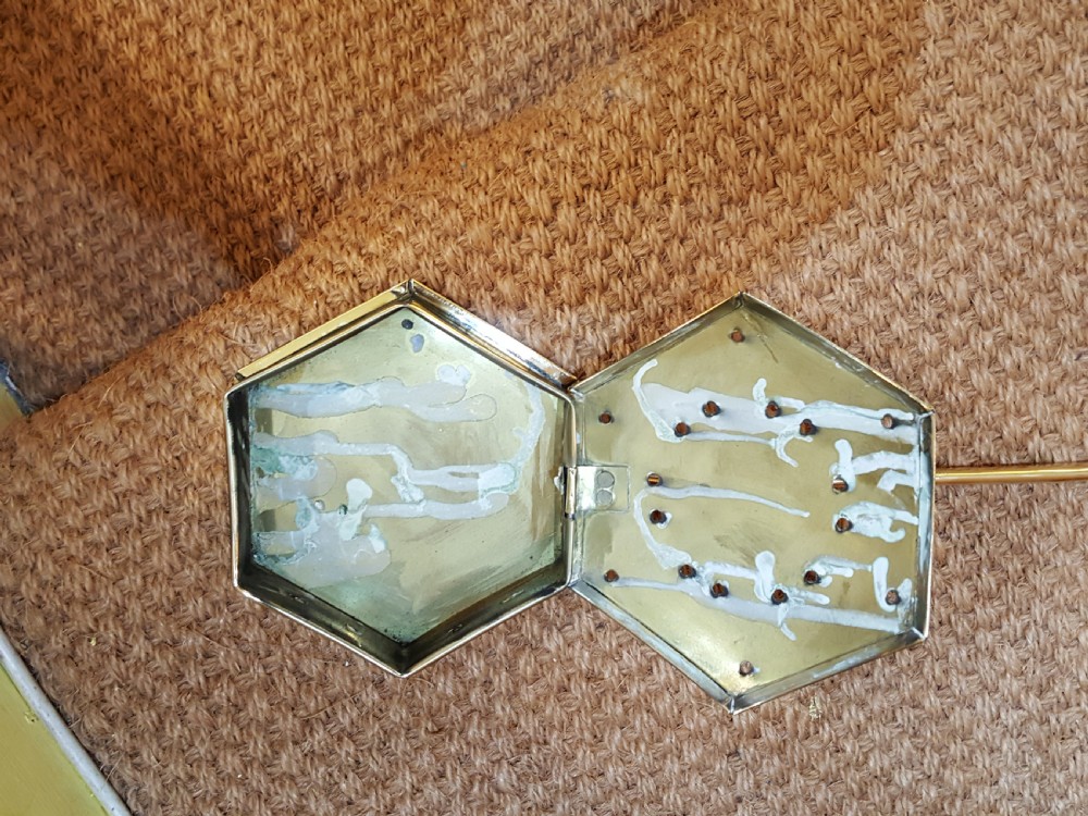 Victorian Brass Chestnut Roaster View III