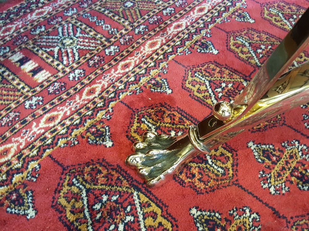  Late 19thC Arts and Crafts Brass Standard Lamp View II