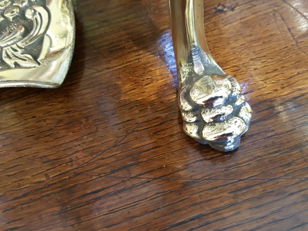 Set of Late 19thC Fire Irons and Dogs View VII