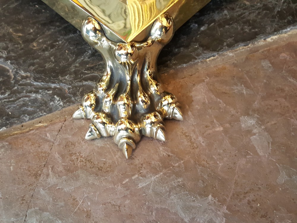 Late Victorian Adjustable Brass Standard Lamp View II