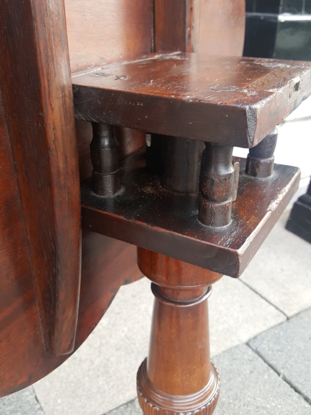 George III Mahogany Tilt Top Tripod Table View VIII