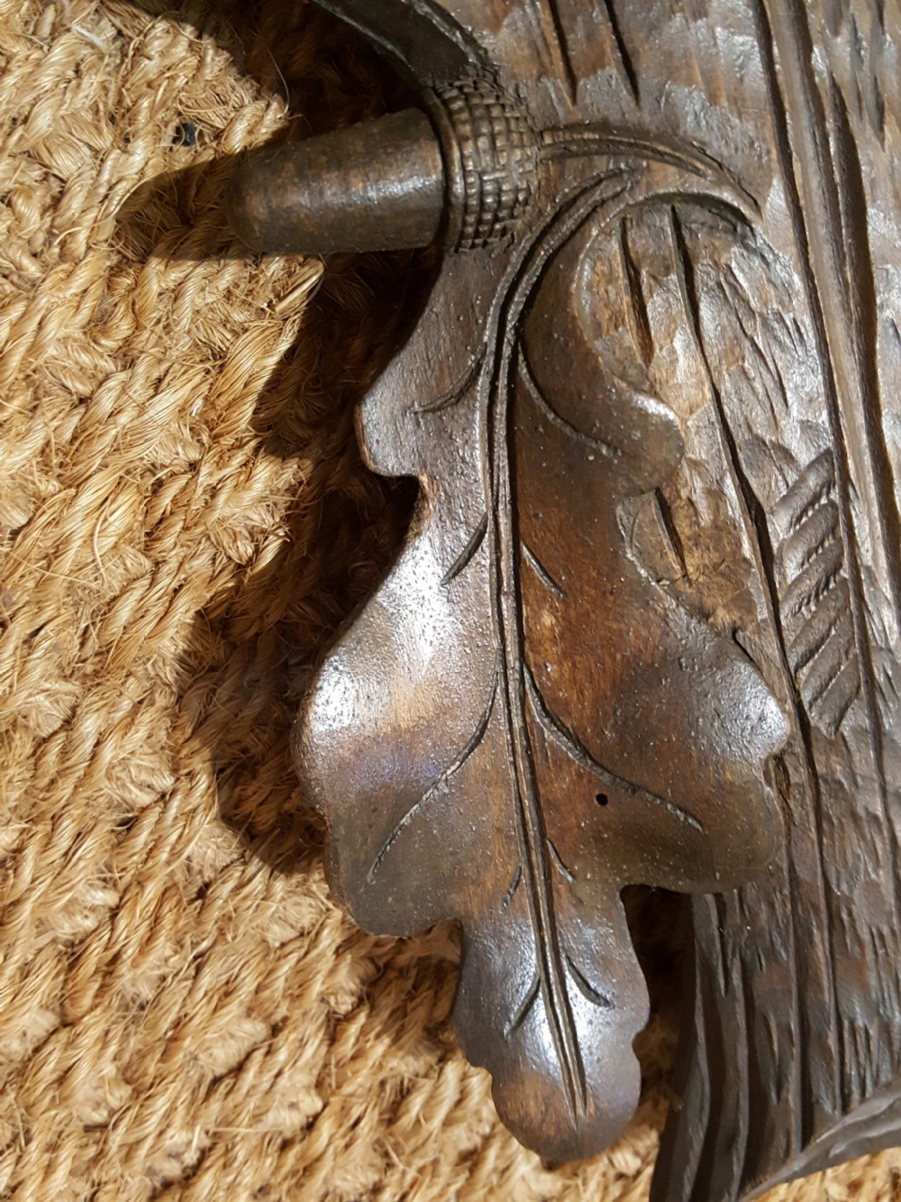  Late 19thC Black Forest Hat and Coat Rack View VI