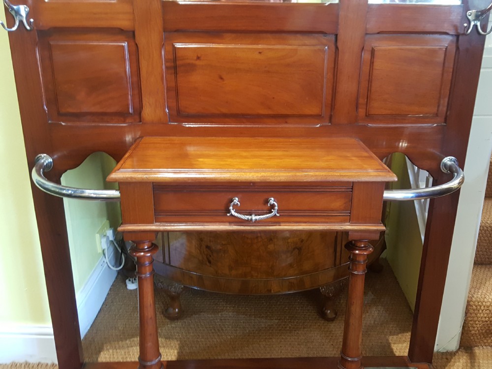 Victorian Mahogany Hall Stand View V