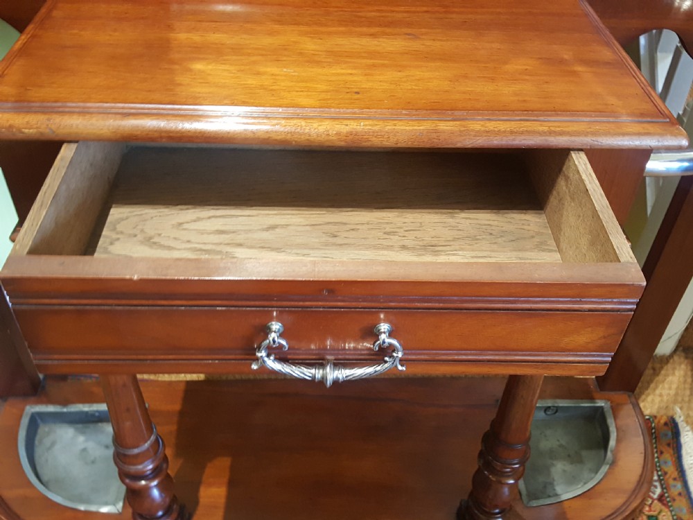 Victorian Mahogany Hall Stand View VI