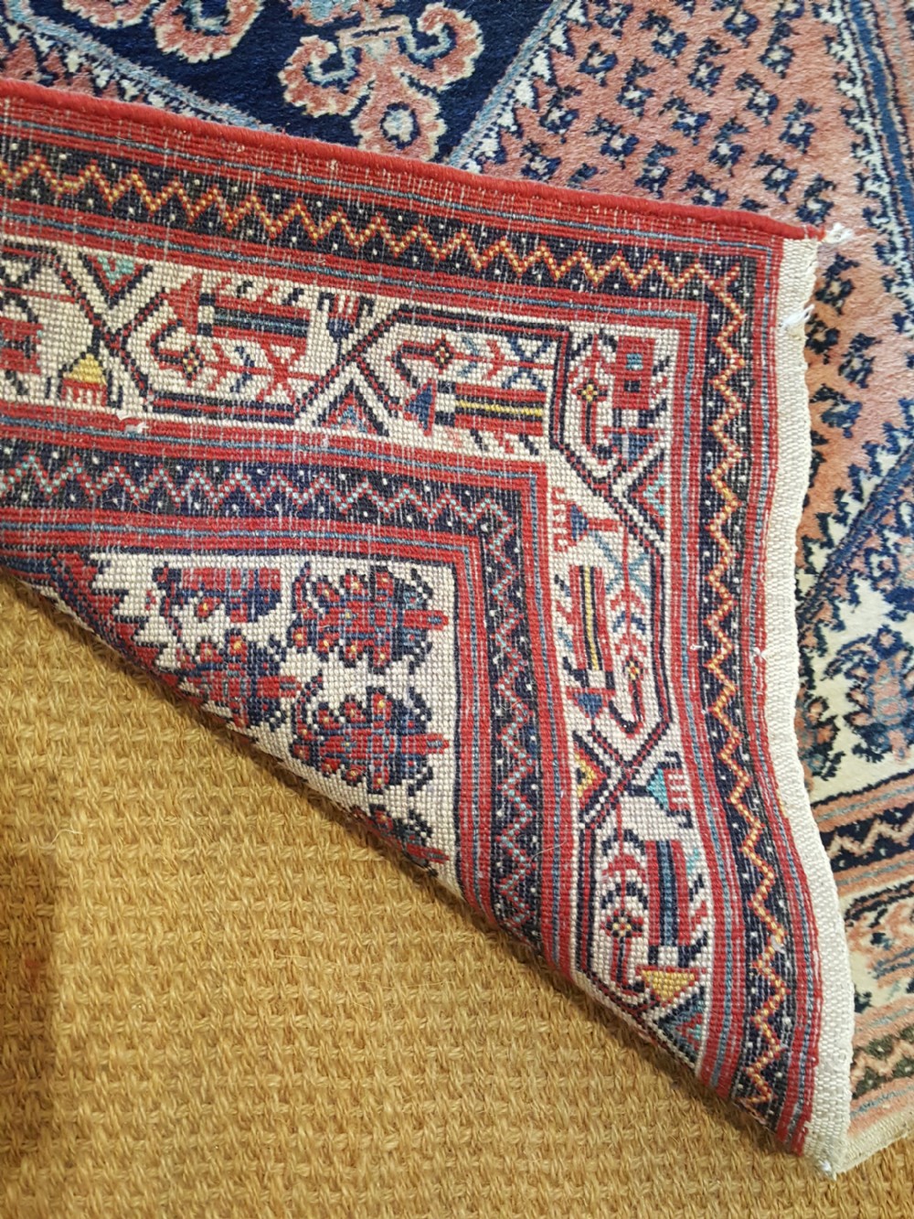 Persian Qashqai Hand Woven Woolen Rug View IV