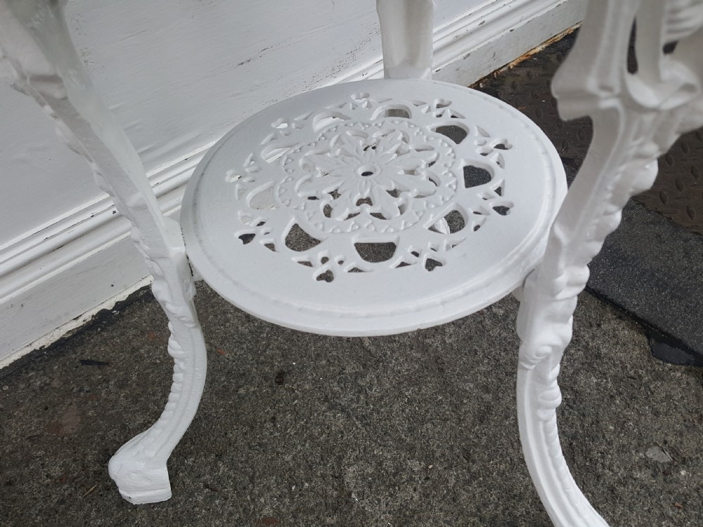  Victorian Cast Iron Garden Table View IV
