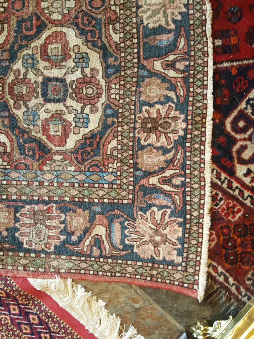 Persian Baluch Hand Woven Woolen Carpet View II