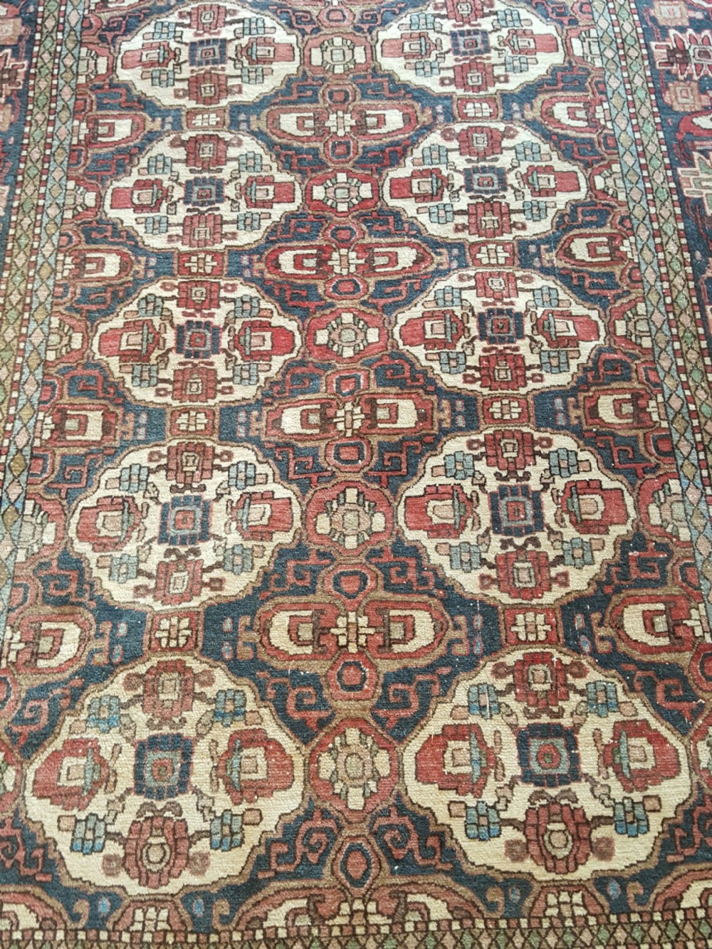 Persian Baluch Hand Woven Woolen Carpet View III