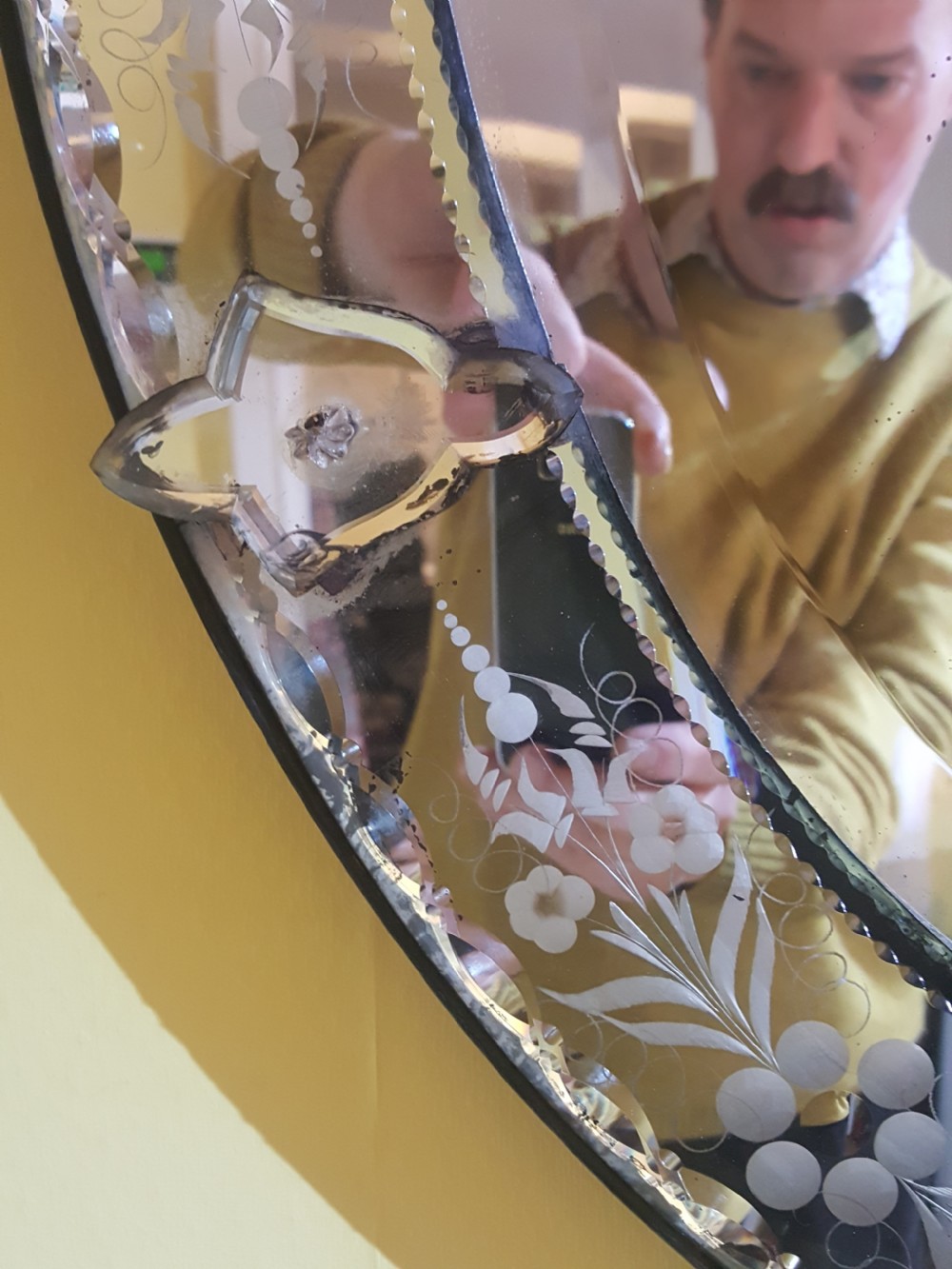 Late 19thC Venetian Mirror View IV