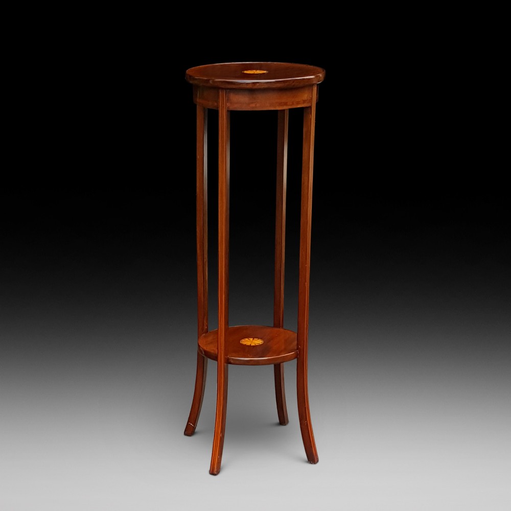 Edwardian Mahogany Jardiniere Stand