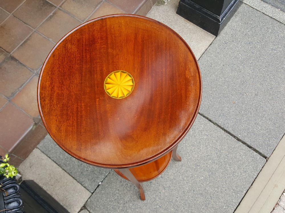 Edwardian Mahogany Jardiniere Stand View II