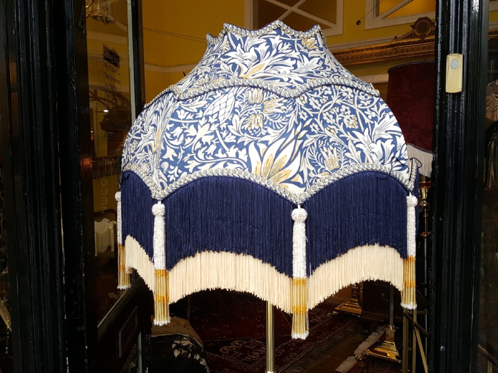 Art Nouveau Brass Extending Standard Lamp View V