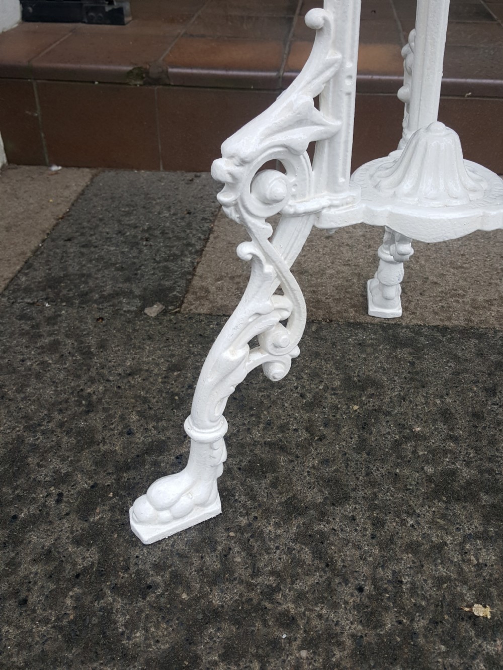 Victorian Cast Iron Garden Table View II