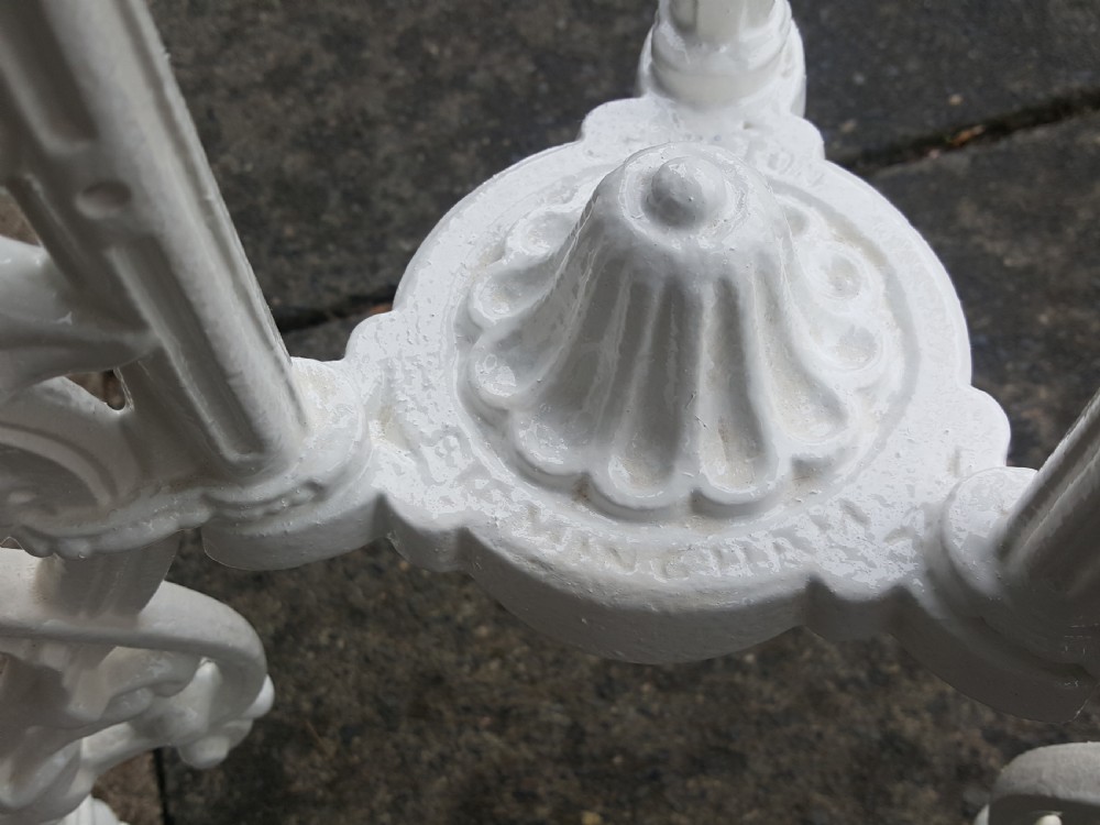 Victorian Cast Iron Garden Table View IV
