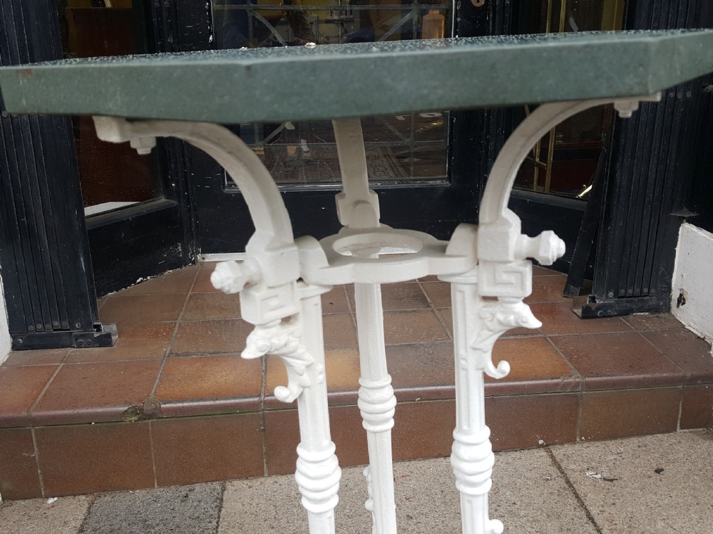 Victorian Cast Iron Garden Table View III